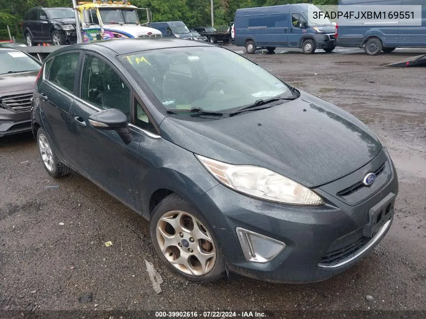 2011 Ford Fiesta Ses VIN: 3FADP4FJXBM169551 Lot: 39902616