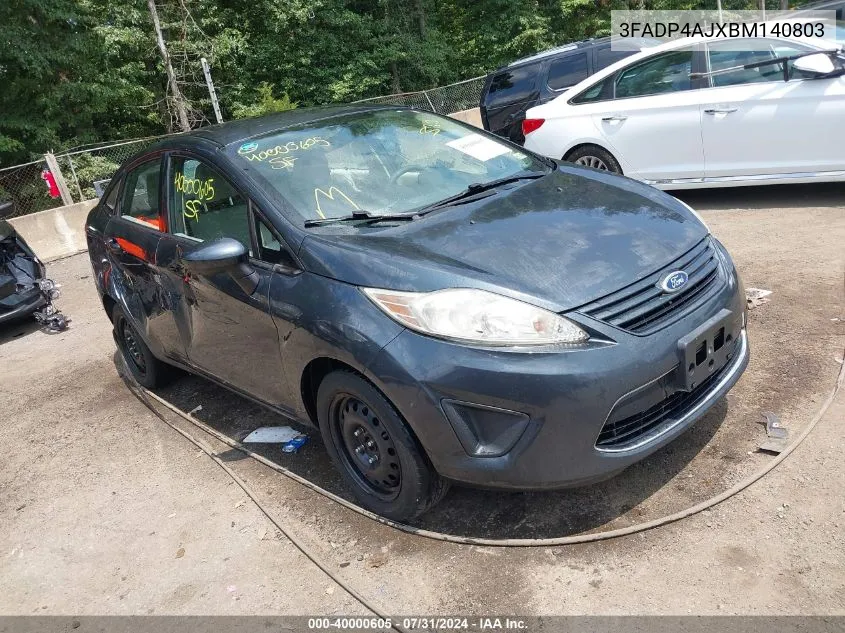 3FADP4AJXBM140803 2011 Ford Fiesta S