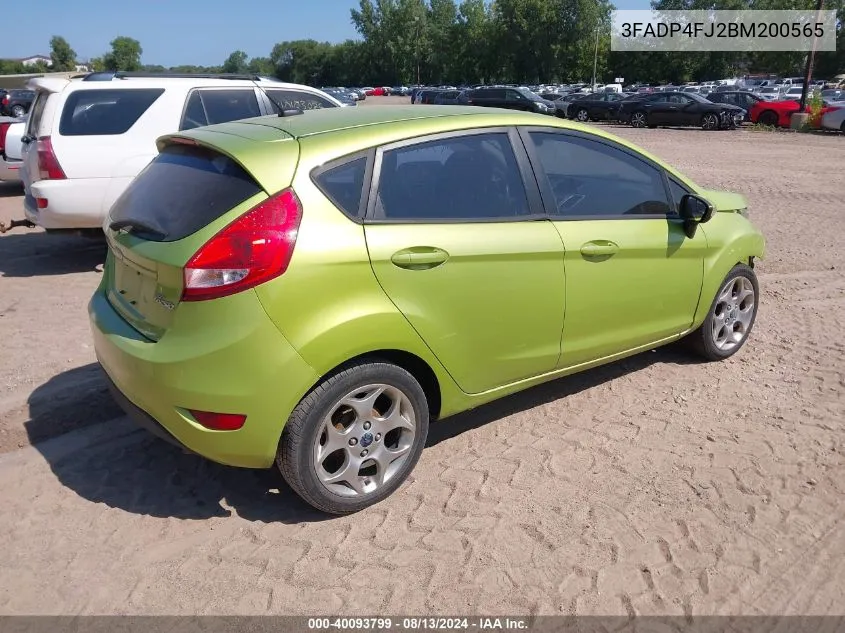 3FADP4FJ2BM200565 2011 Ford Fiesta Ses