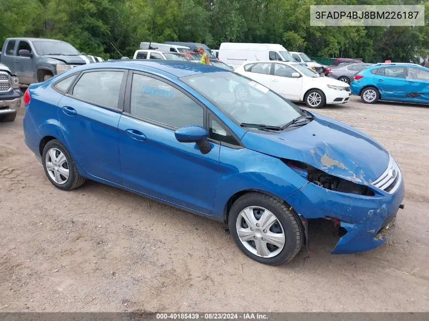 3FADP4BJ8BM226187 2011 Ford Fiesta Se