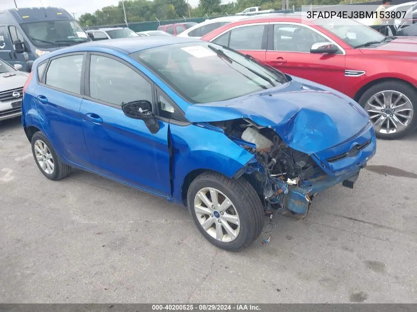 3FADP4EJ3BM153807 2011 Ford Fiesta Se