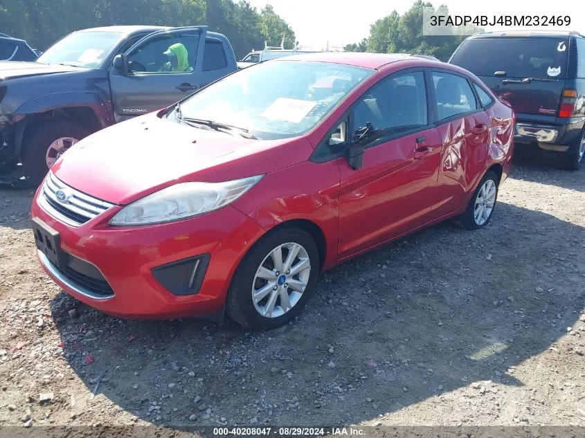 3FADP4BJ4BM232469 2011 Ford Fiesta Se