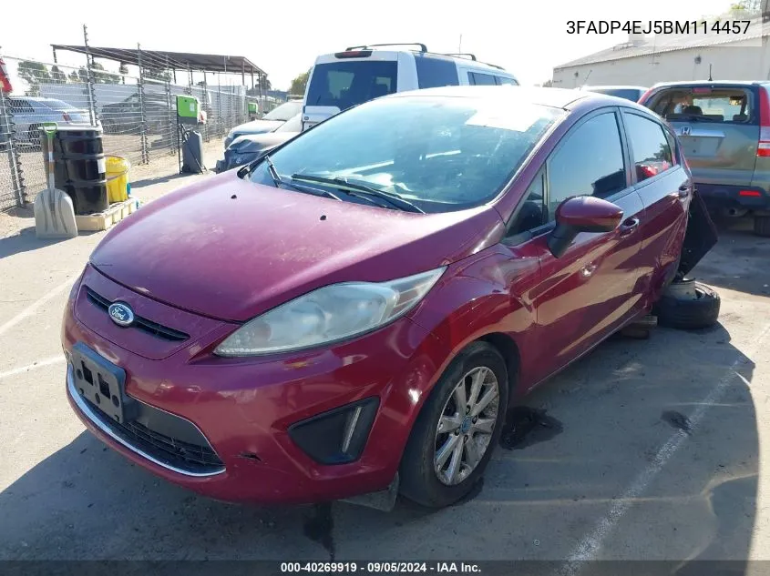 3FADP4EJ5BM114457 2011 Ford Fiesta Se