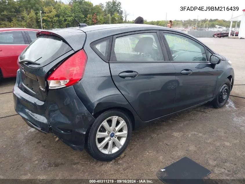 3FADP4EJ9BM216439 2011 Ford Fiesta Se