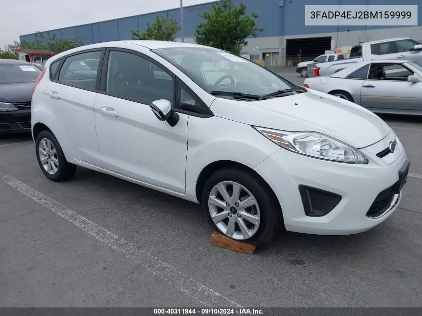 2011 Ford Fiesta Se VIN: 3FADP4EJ2BM159999 Lot: 40311944