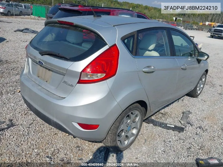 3FADP4FJ8BM224210 2011 Ford Fiesta Ses