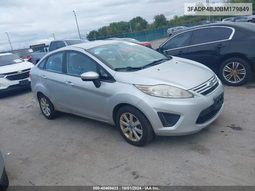 2011 Ford Fiesta Se VIN: 3FADP4BJ0BM179849 Lot: 40469433