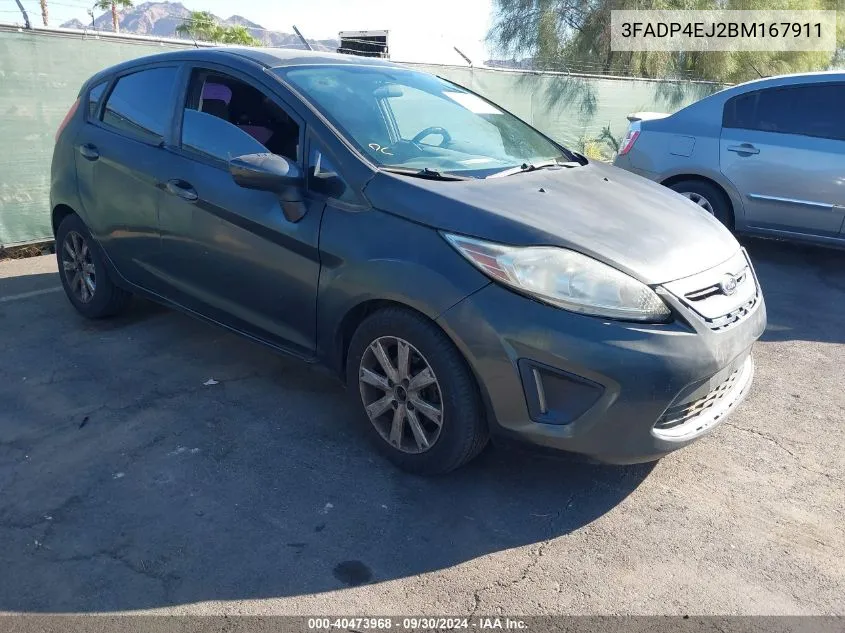 2011 Ford Fiesta Se VIN: 3FADP4EJ2BM167911 Lot: 40473968