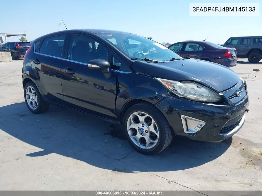 2011 Ford Fiesta Ses VIN: 3FADP4FJ4BM145133 Lot: 40506893