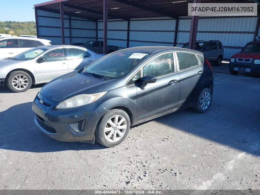 2011 Ford Fiesta Se VIN: 3FADP4EJ2BM167052 Lot: 40549473