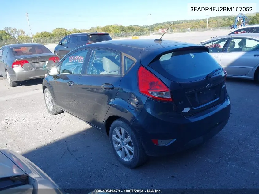 2011 Ford Fiesta Se VIN: 3FADP4EJ2BM167052 Lot: 40549473