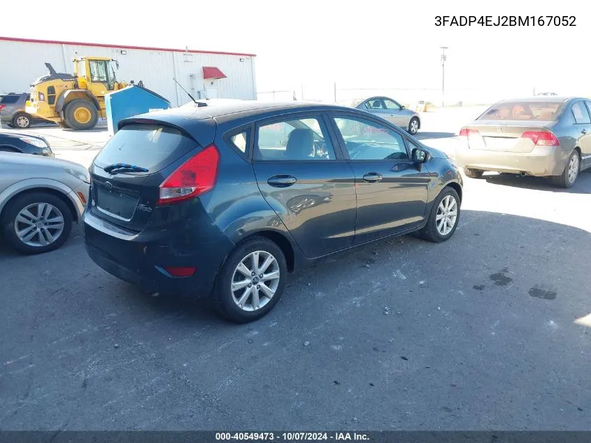 2011 Ford Fiesta Se VIN: 3FADP4EJ2BM167052 Lot: 40549473