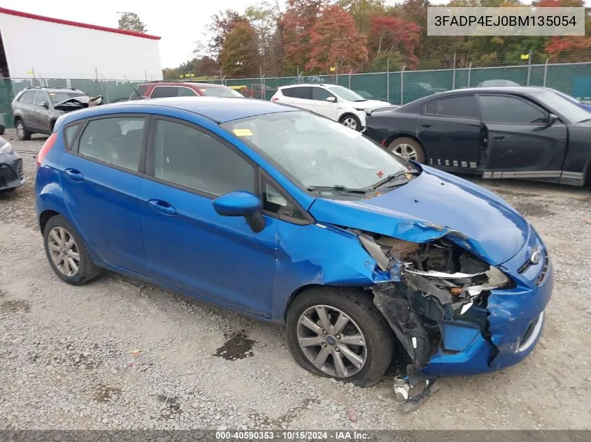 2011 Ford Fiesta Se VIN: 3FADP4EJ0BM135054 Lot: 40590353