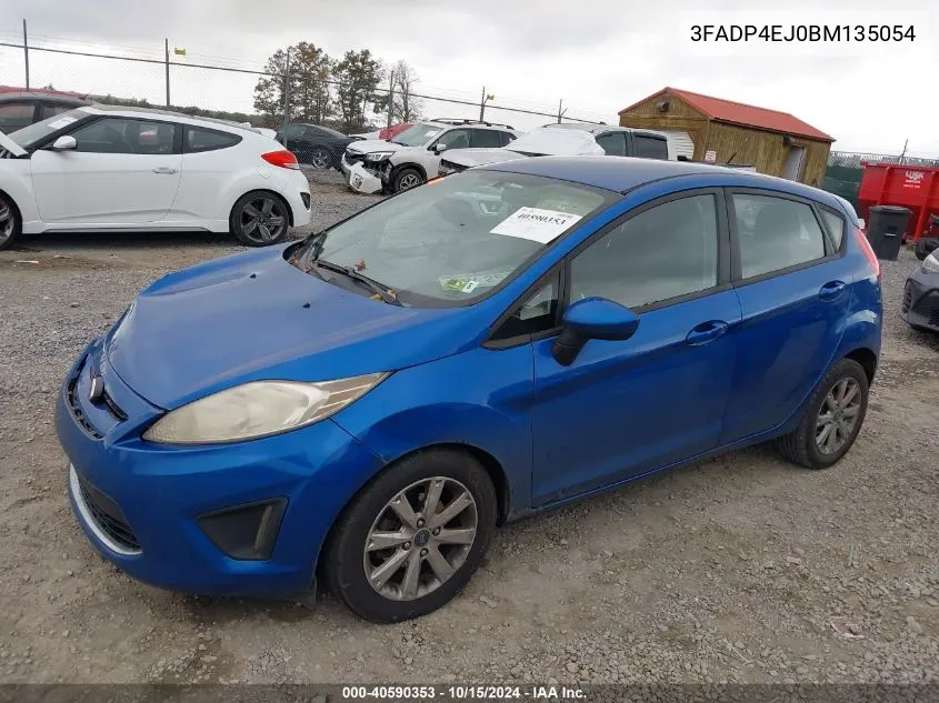 2011 Ford Fiesta Se VIN: 3FADP4EJ0BM135054 Lot: 40590353