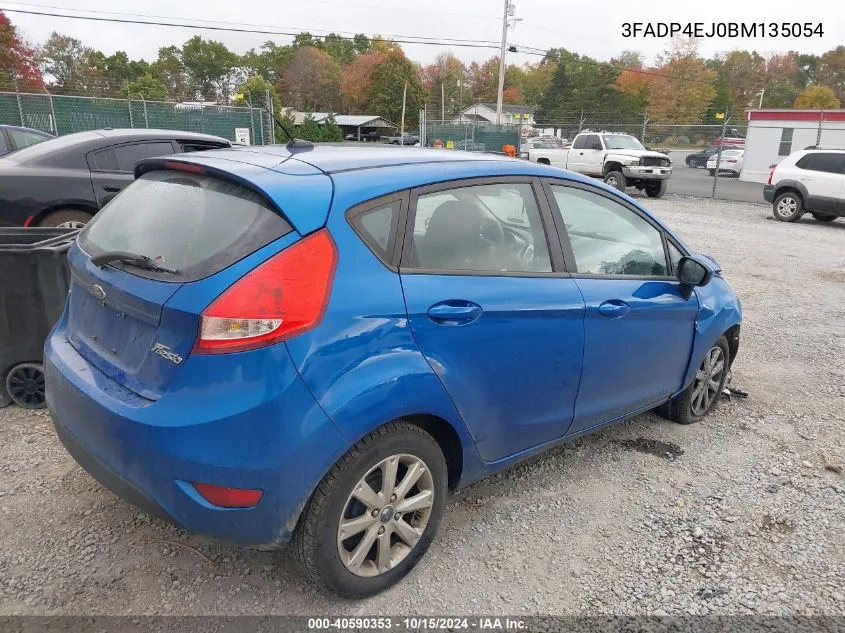 2011 Ford Fiesta Se VIN: 3FADP4EJ0BM135054 Lot: 40590353