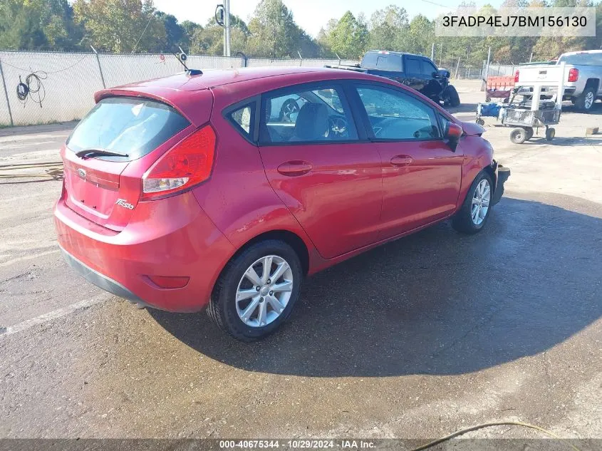 2011 Ford Fiesta Se VIN: 3FADP4EJ7BM156130 Lot: 40675344