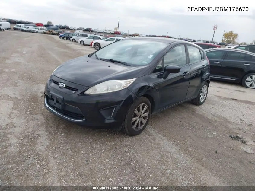 2011 Ford Fiesta Se VIN: 3FADP4EJ7BM176670 Lot: 40717902