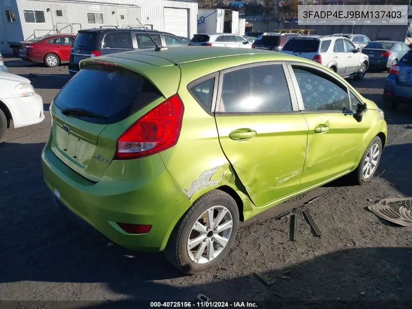 3FADP4EJ9BM137403 2011 Ford Fiesta Se