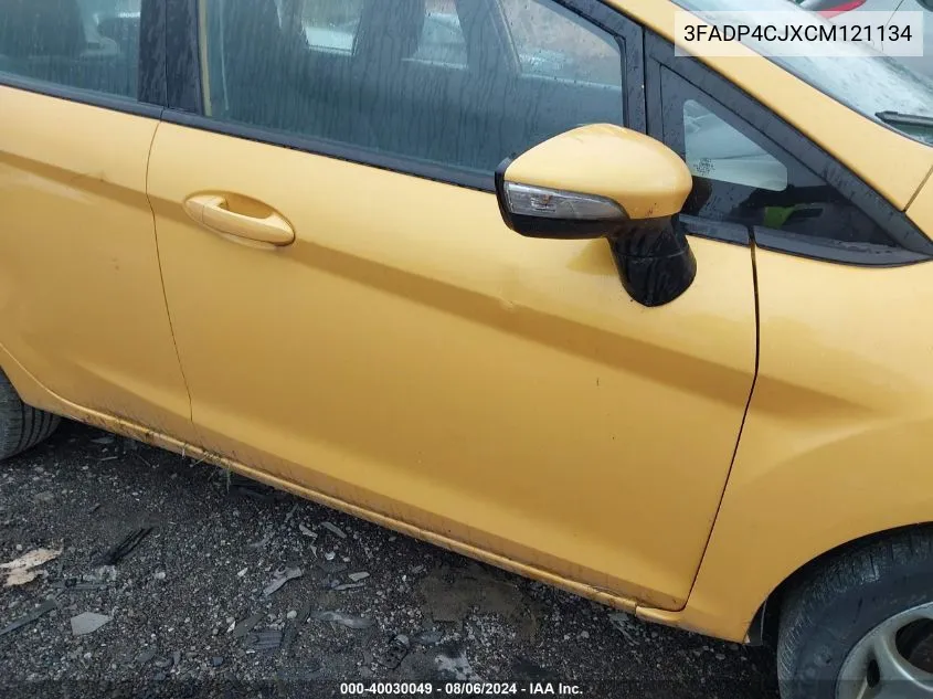 3FADP4CJXCM121134 2012 Ford Fiesta Sel