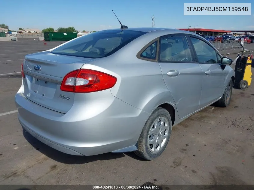 3FADP4BJ5CM159548 2012 Ford Fiesta Se