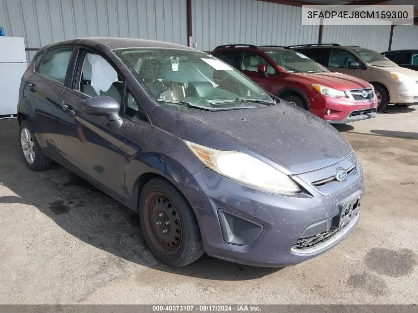 2012 Ford Fiesta Se VIN: 3FADP4EJ8CM159300 Lot: 40373107