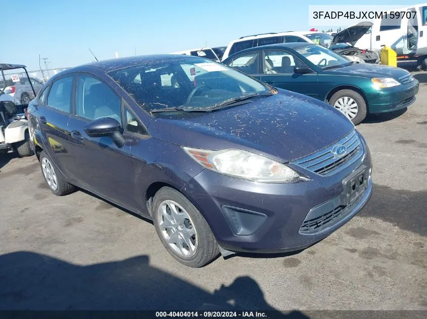 2012 Ford Fiesta Se VIN: 3FADP4BJXCM159707 Lot: 40404014