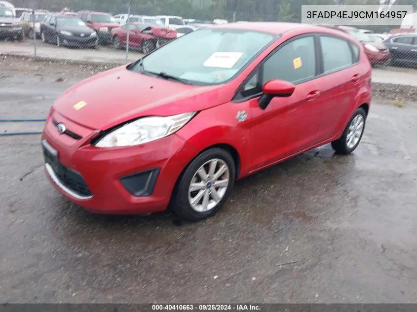 2012 Ford Fiesta Se VIN: 3FADP4EJ9CM164957 Lot: 40410663