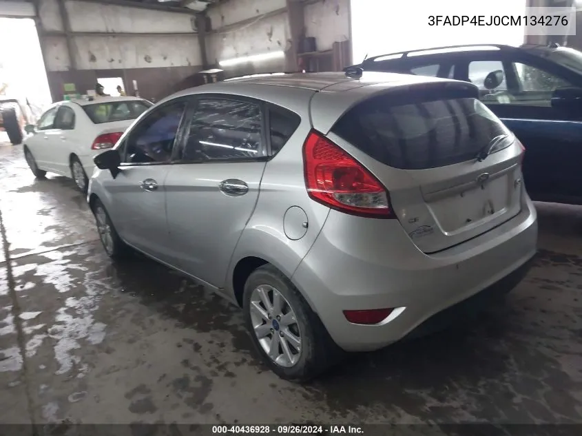 2012 Ford Fiesta Se VIN: 3FADP4EJ0CM134276 Lot: 40436928