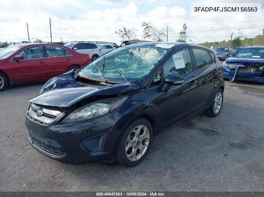 3FADP4FJ5CM156563 2012 Ford Fiesta Ses