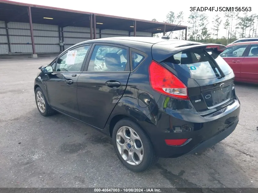 3FADP4FJ5CM156563 2012 Ford Fiesta Ses