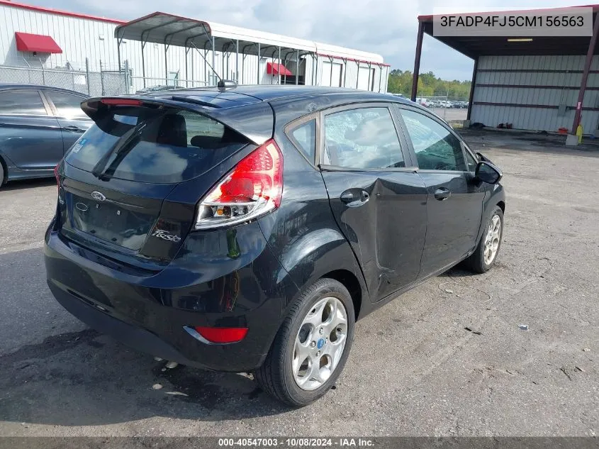 3FADP4FJ5CM156563 2012 Ford Fiesta Ses