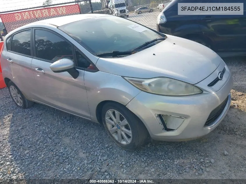 2012 Ford Fiesta Se VIN: 3FADP4EJ1CM184555 Lot: 40586363