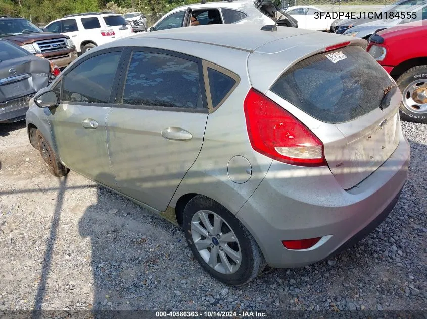 2012 Ford Fiesta Se VIN: 3FADP4EJ1CM184555 Lot: 40586363