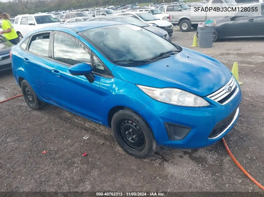 2012 Ford Fiesta Se VIN: 3FADP4BJ3CM128055 Lot: 40762313