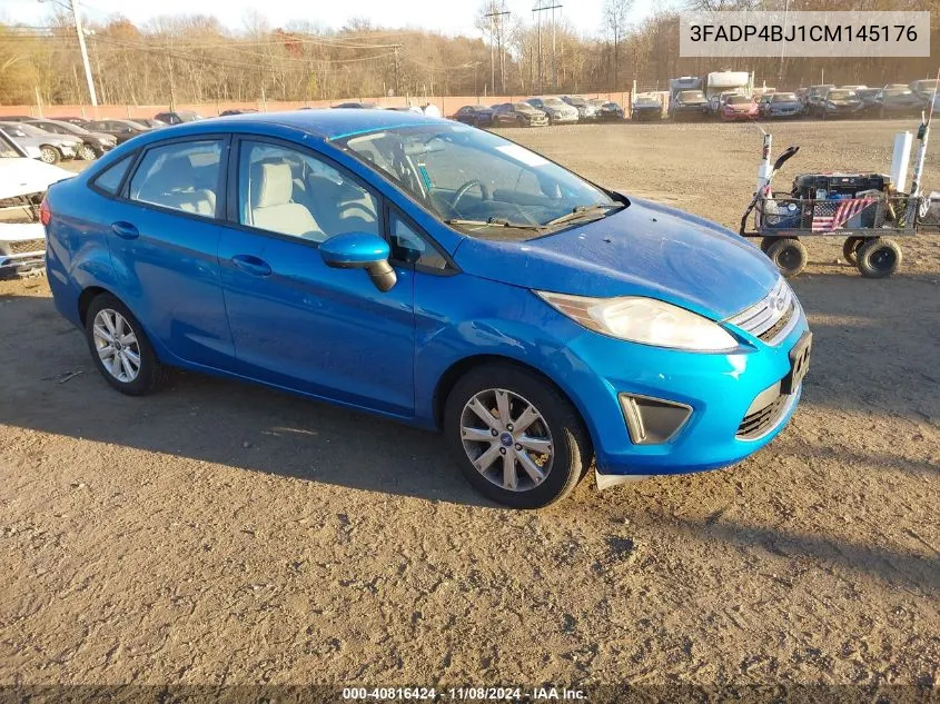 2012 Ford Fiesta Se VIN: 3FADP4BJ1CM145176 Lot: 40816424