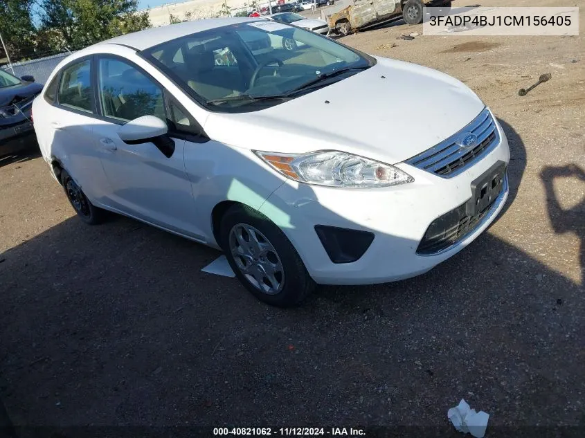 2012 Ford Fiesta Se VIN: 3FADP4BJ1CM156405 Lot: 40821062