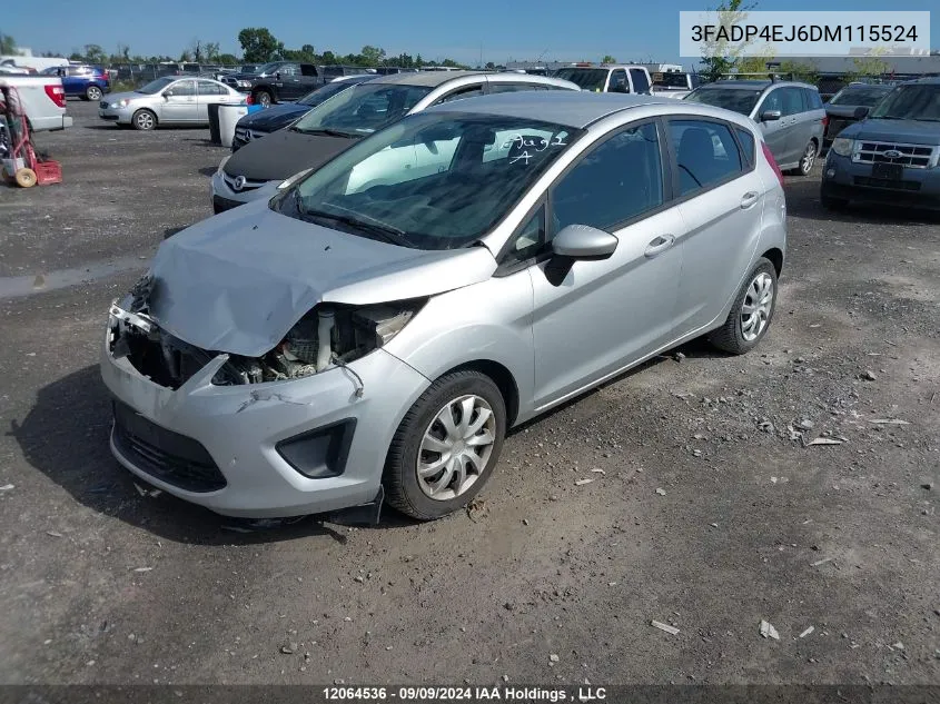 3FADP4EJ6DM115524 2013 Ford Fiesta