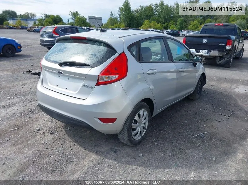 3FADP4EJ6DM115524 2013 Ford Fiesta