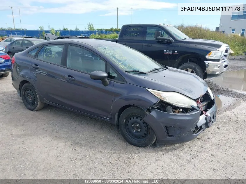 3FADP4BJ6DM117178 2013 Ford Fiesta