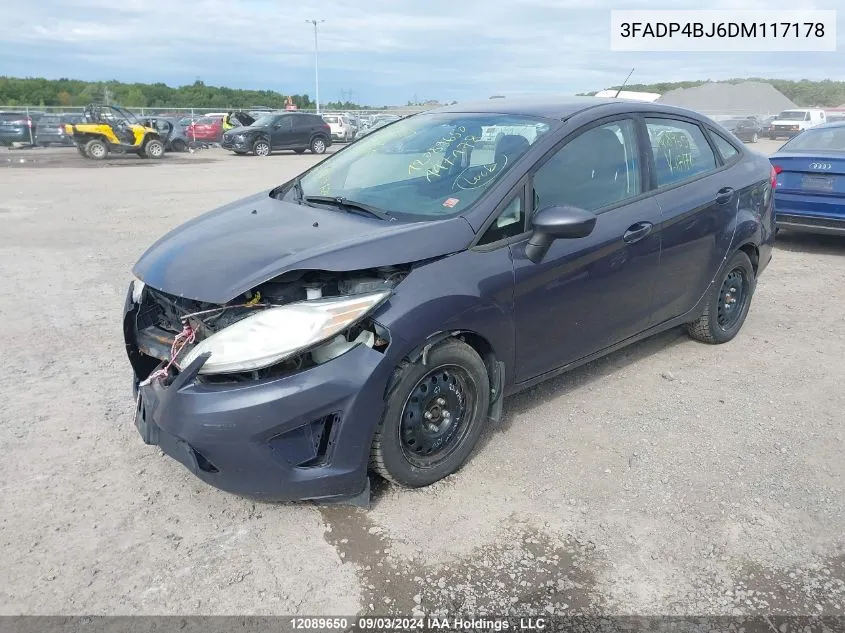 3FADP4BJ6DM117178 2013 Ford Fiesta