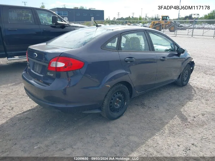 3FADP4BJ6DM117178 2013 Ford Fiesta