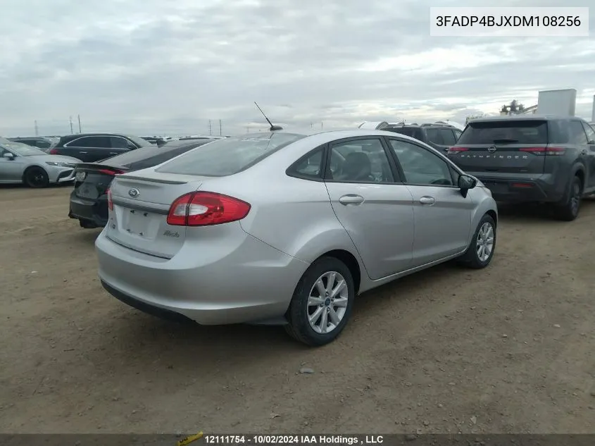 2013 Ford Fiesta Se VIN: 3FADP4BJXDM108256 Lot: 12111754