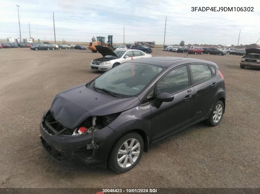 2013 Ford Fiesta Se VIN: 3FADP4EJ9DM106302 Lot: 30046423