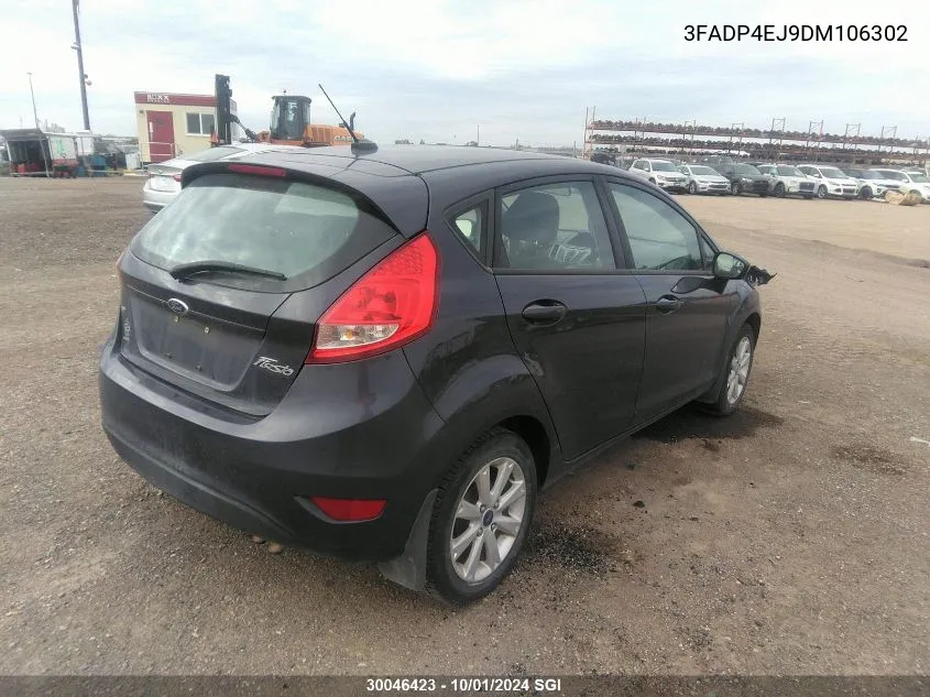 2013 Ford Fiesta Se VIN: 3FADP4EJ9DM106302 Lot: 30046423