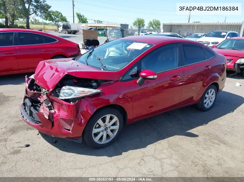 3FADP4BJ2DM186384 2013 Ford Fiesta Se