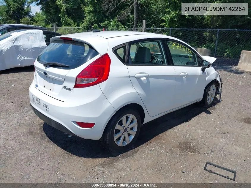 2013 Ford Fiesta Se VIN: 3FADP4EJ9DM142264 Lot: 39608094