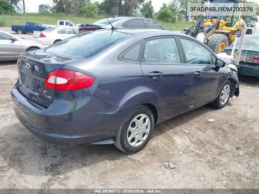 3FADP4BJ9DM200376 2013 Ford Fiesta Se