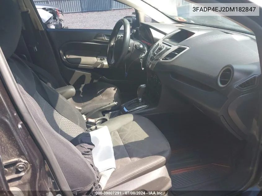 3FADP4EJ2DM182847 2013 Ford Fiesta Se