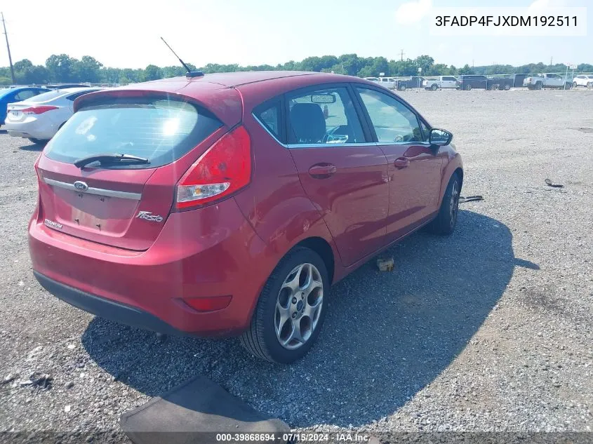 3FADP4FJXDM192511 2013 Ford Fiesta Titanium