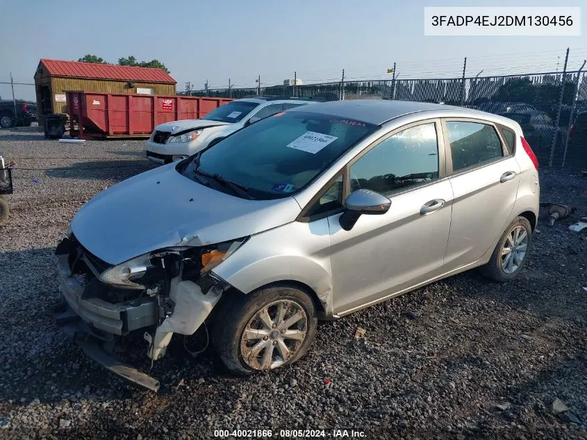 2013 Ford Fiesta Se VIN: 3FADP4EJ2DM130456 Lot: 40021866